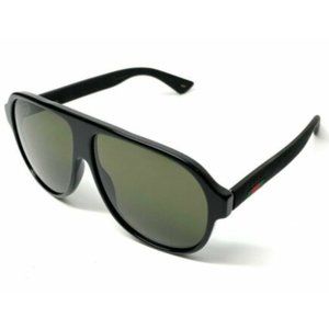 Gucci Men's Black Square Sunglasses!